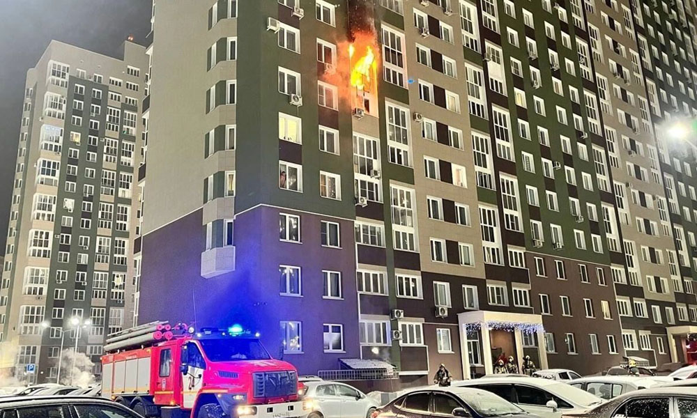 Трое омичей, пострадавших в пожаре в микрорайоне Кузьминки, выписаны из больницы