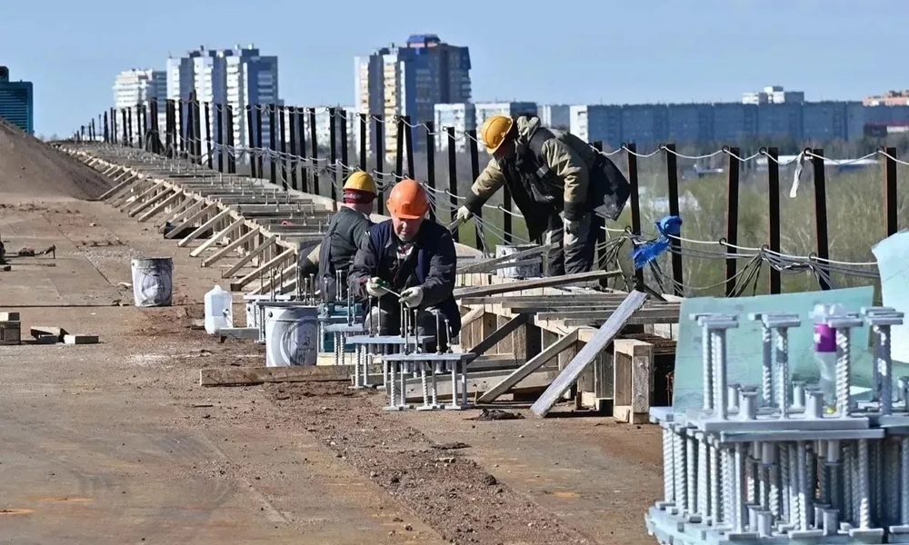 Виталий Хоценко оценил ход капремонта моста имени 60 лет ВЛКСМ