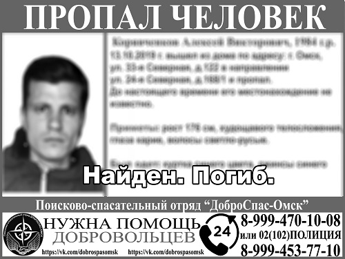 В пригороде Омска нашли тело мужчины с переломами и в обгоревшей одежде