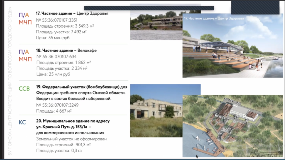 «Заброшки в омском парке»: на Зелёном острове пытаются сделать из руин привлекательные объекты