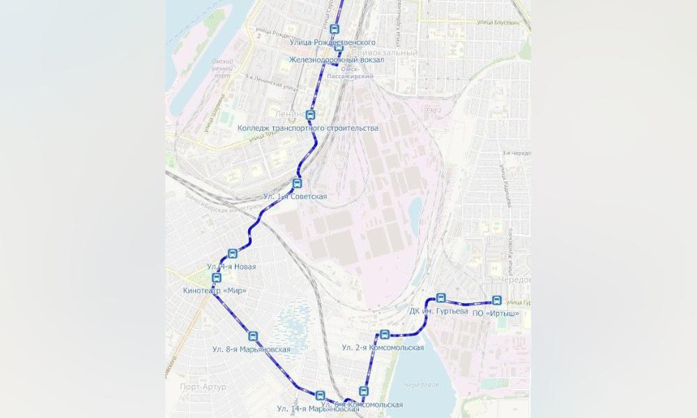 По просьбам омичей до микрорайона Радуга запустят дополнительные утренние автобусные рейсы