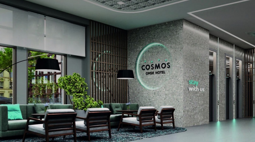 Владельцы Cosmos Omsk Hotel  показали, как будут выглядеть интерьеры