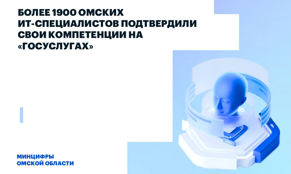 Более 1 900 омских IT-специалистов прошли бесплатную проверку компетенций на «Госуслугах»