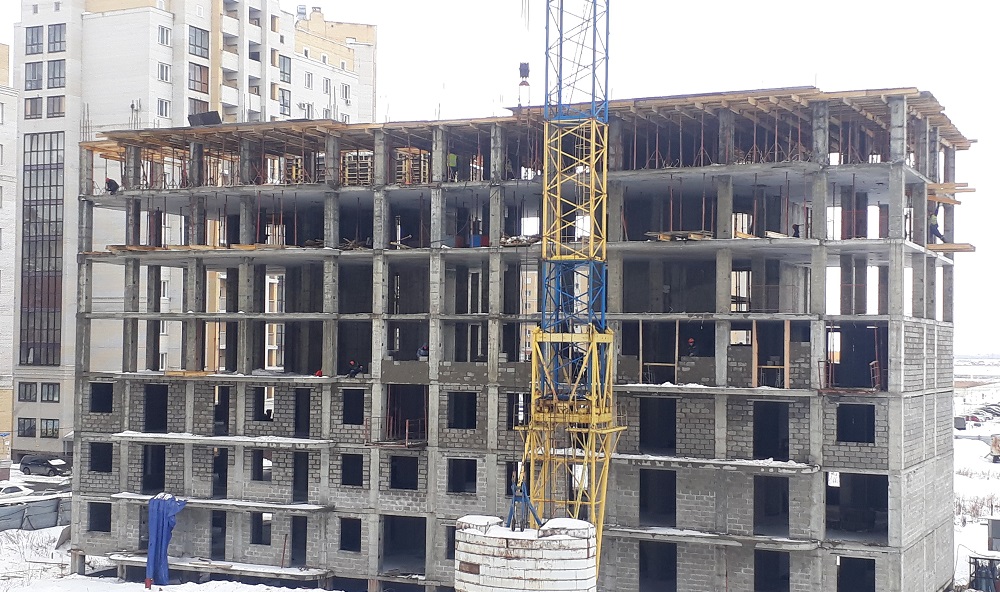 В Омске достроят два проблемных многоэтажных дома, расположенных в Кировском округе 