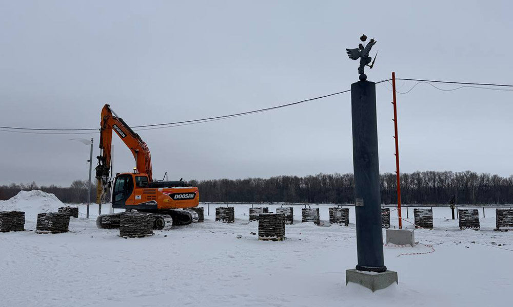 На территории Омской крепости началась подготовка к масштабной реконструкции