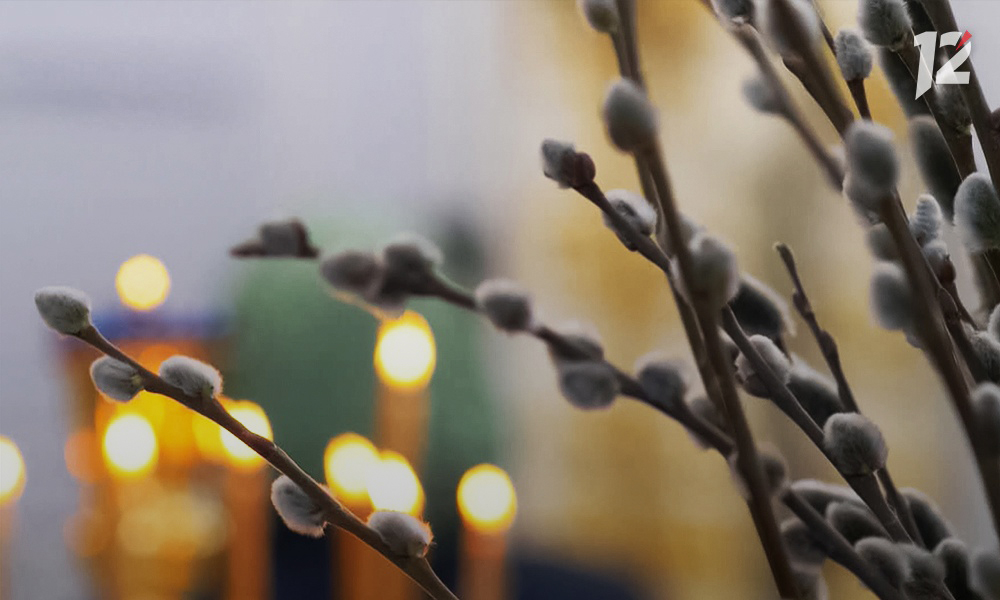 Виталий Хоценко поздравил омичей с Вербным воскресеньем, прочитав стихотворение своего отца