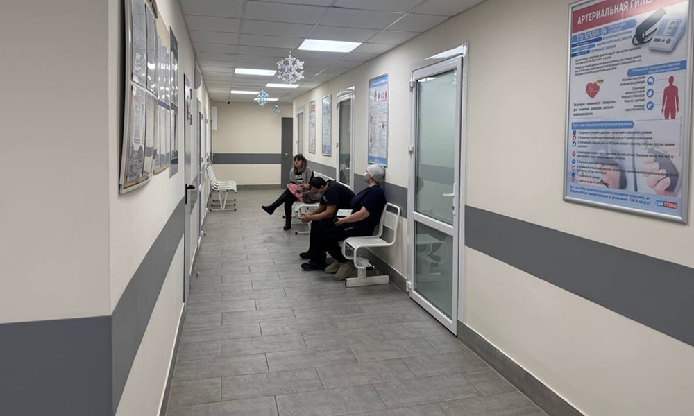 В Омске завершили капитальный ремонт поликлиники № 2 ГКБ № 11