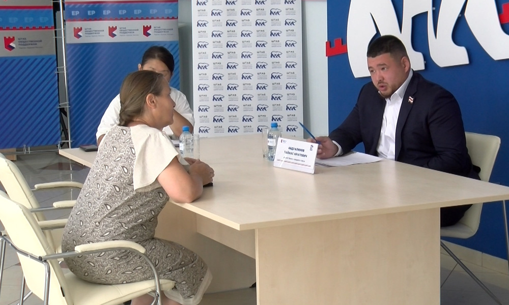 Депутат Омского городского Совета Таймас Абдуалинов провёл встречу с жителями Старого Кировска