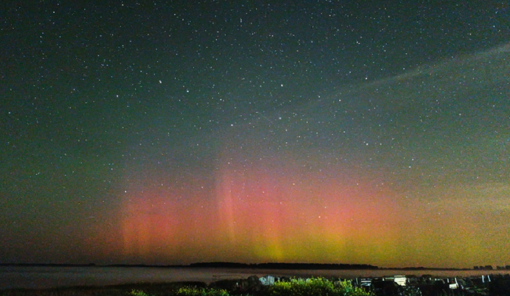 В ночь на 16 сентября в Омской области наблюдалось полярное сияние