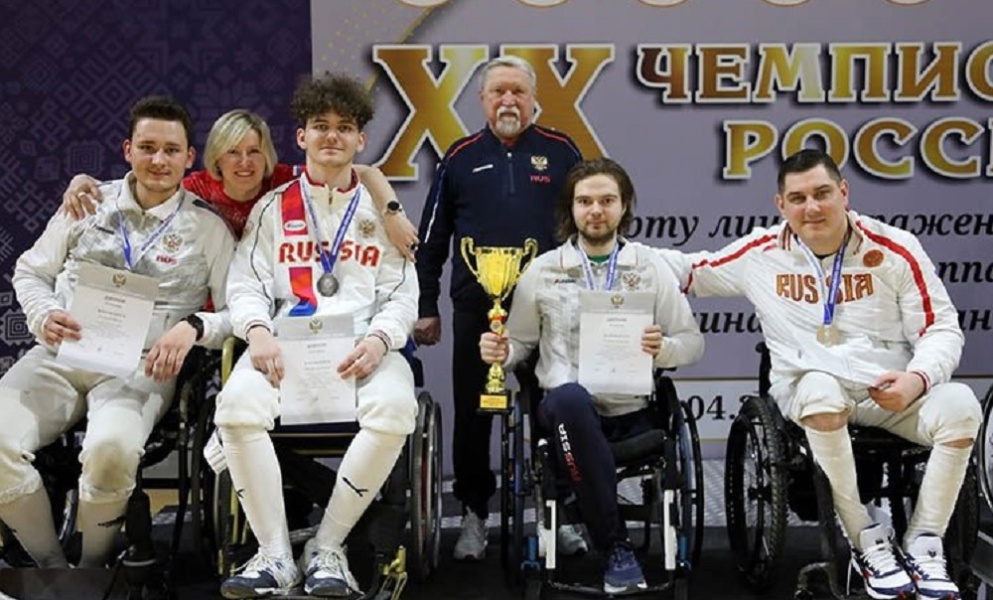 Омские фехтовальщики-паралимпийцы завоевали семь медалей на чемпионате России