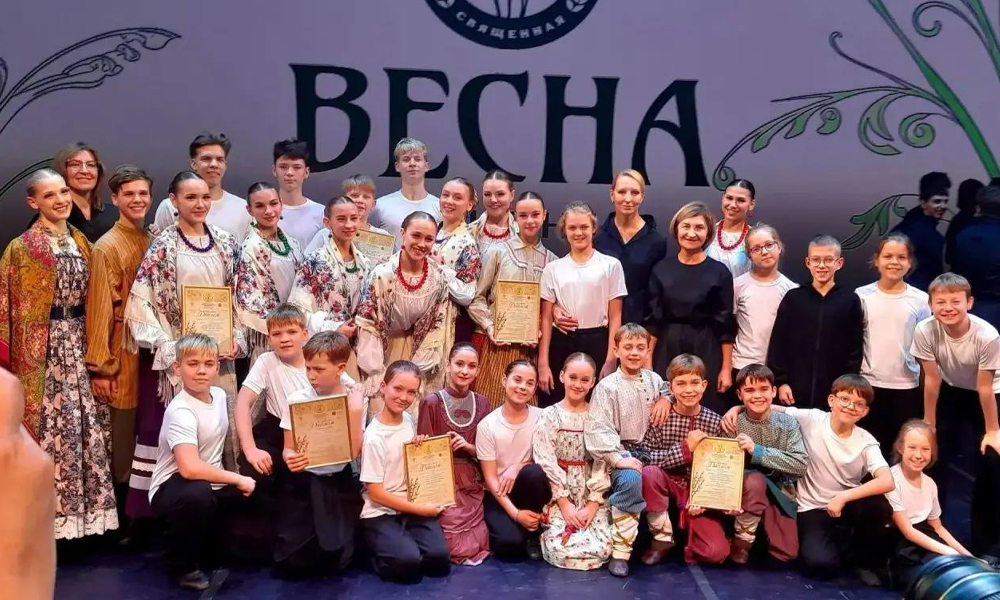 Омский детский ансамбль завоевал Гран-При на конкурсе «Весна священная»