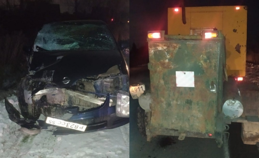 В ДТП в Омском районе пострадали двое взрослых и один маленький ребёнок 