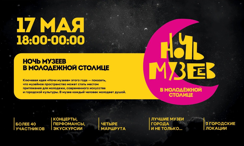 В молодёжной столице России пройдёт «Ночь музеев»