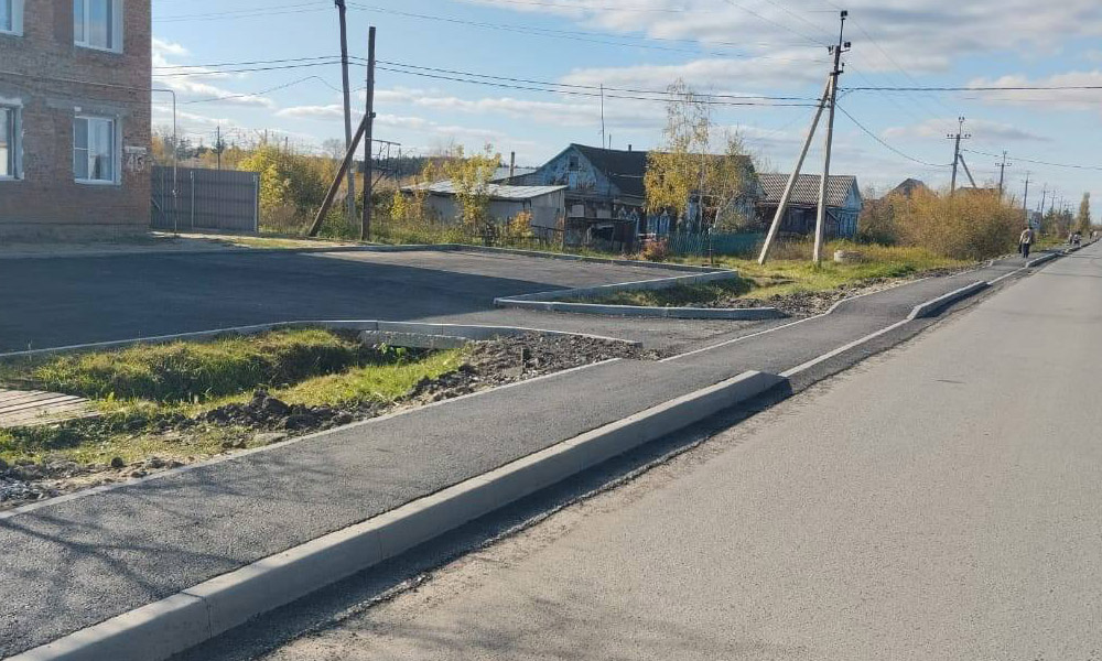 В Омской области благоустроили ещё пять общественных пространств
