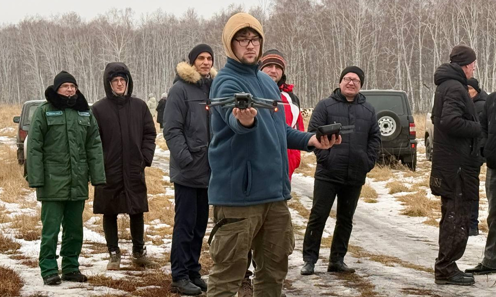 Специалисты Минприроды Омской области освоили работу с беспилотниками