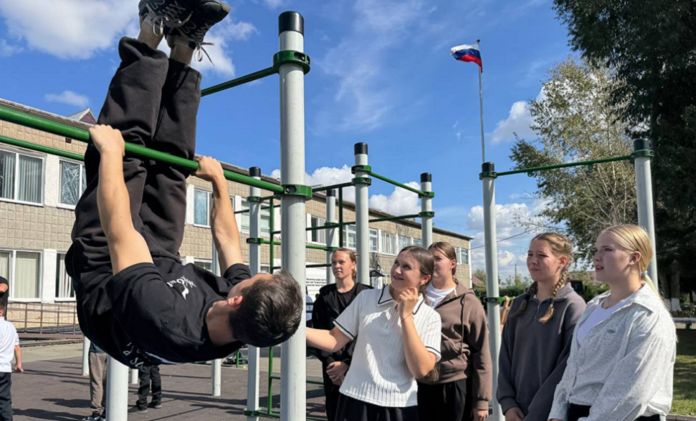 В Омской области стартовал проект «Воркаут по районам!»