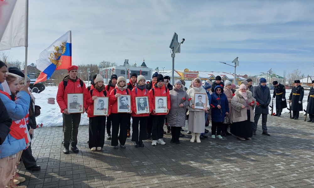 «Эстафету Победы» принял Черлакский район