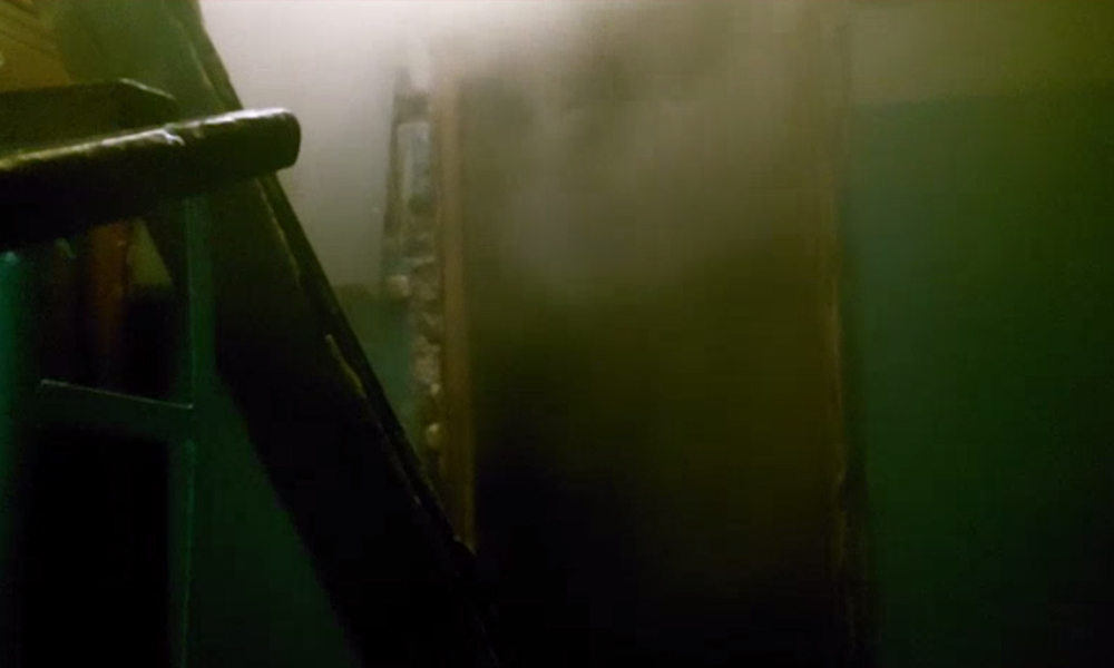 В Омске произошёл пожар в пятиэтажке на улице Камерный переулок