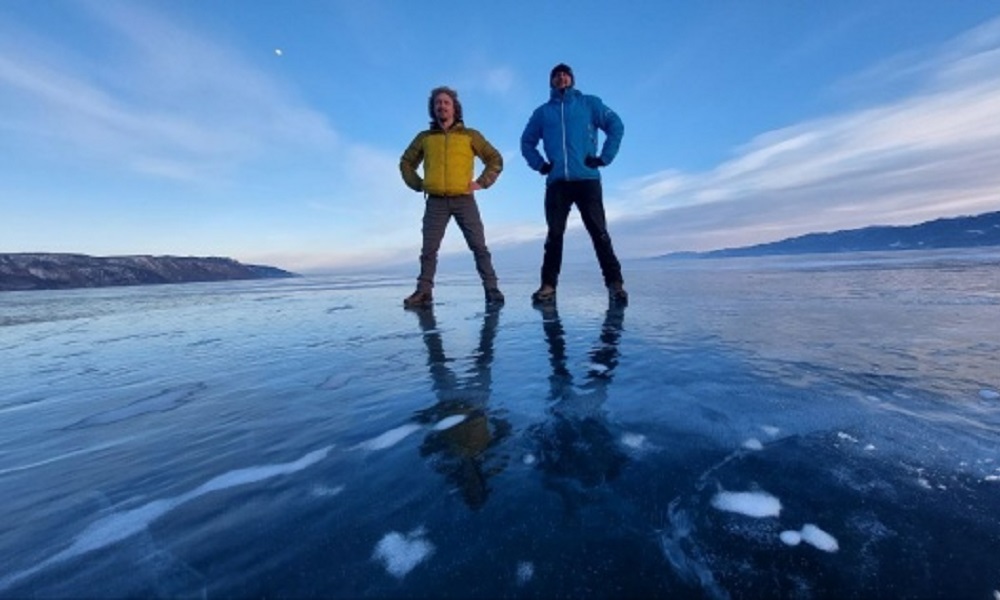 На Байкале, вокруг которого начал путешествие омский спортсмен Иван Давыдов, зафиксировали «ледовый удар»