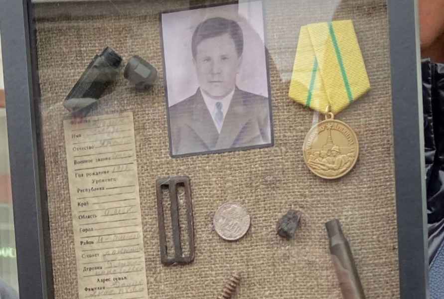 В Омск прибыли останки бойца Великой Отечественной войны Ивана Додуха