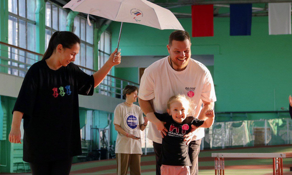 Семьи омских IT-специалистов соревновались в спортивных эстафетах