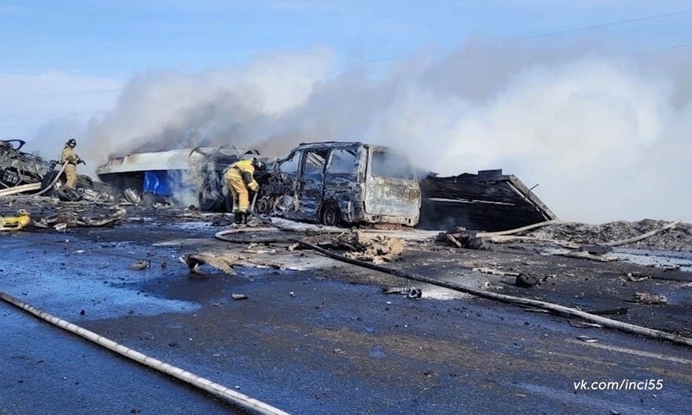 Ещё одно ДТП на трассе Тюмень – Омск: в аварии погибли двое человек 
