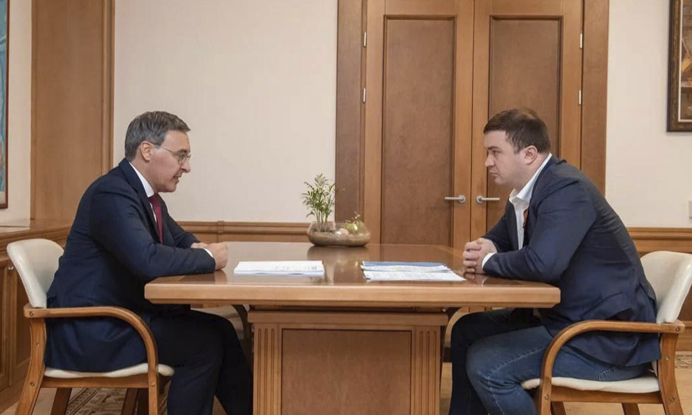 Виталий Хоценко провёл встречу с министром науки и высшего образования России 