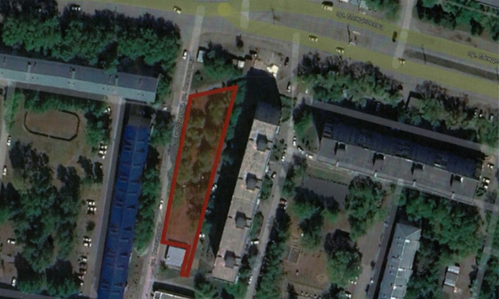 В Омске продолжается благоустройство сквера имени Тимофея Белозёрова