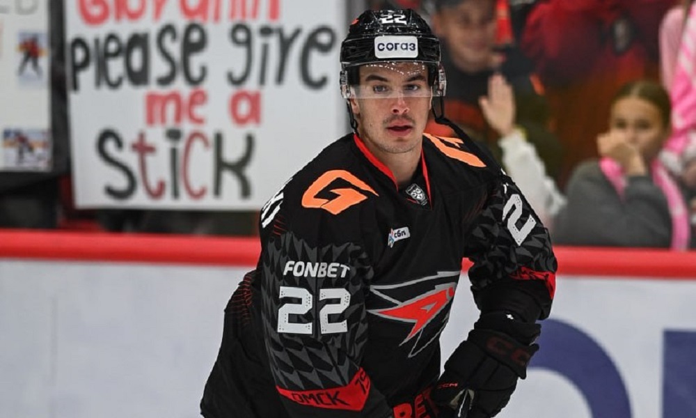 Нападающий «Авангарда» Эндрю Потуральски стал одним из лидеров среди бомбардиров КХЛ 