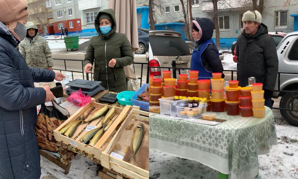 В Омске на Левобережье оштрафовали нелегальных продавцов мяса и рыбы