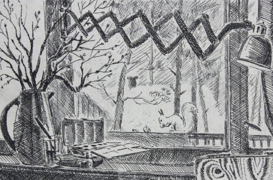 Пейзажи и графику Георгия Катилло-Ратмирова омичи смогут увидеть в музее Кондратия Белова