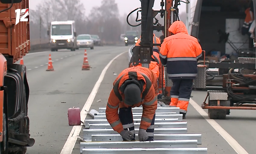 В Омске обновят дорожную разметку