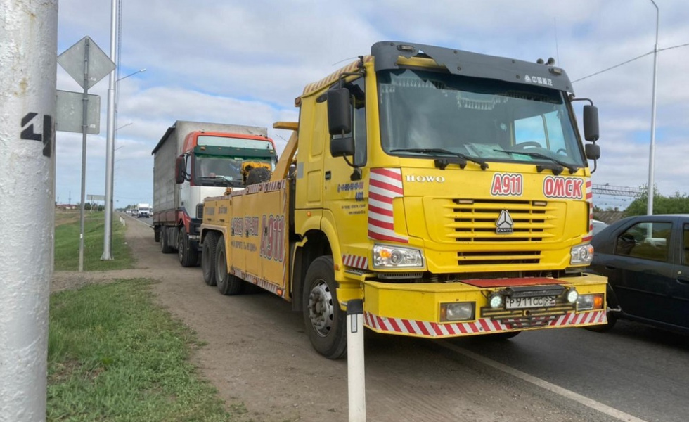 В Омской области поймали водителя большегруза, который сел за руль пьяным 