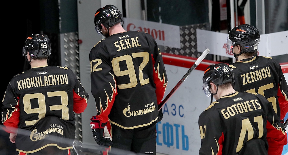 "Спартак" вырвал победу у омского "Авангарда" в овертайме