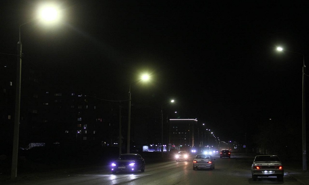 В Омске на 21-й Амурской установили фонари