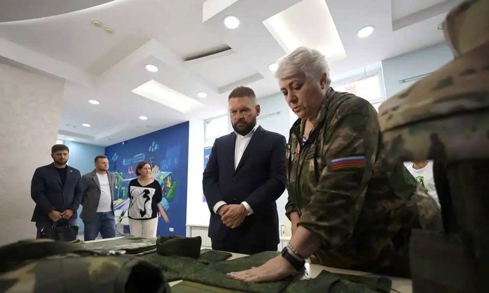 Евгений Поддубный посетил «Берегинь СВО» в Омске