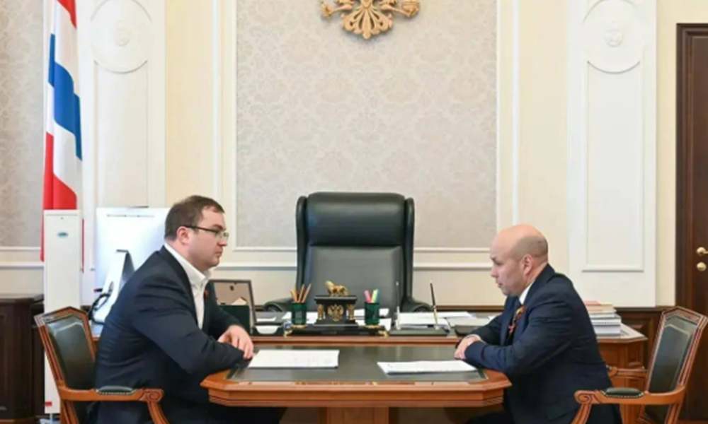 Губернатор Омской области Виталий Хоценко провёл рабочие встречи с главами Саргатского и Азовского районов