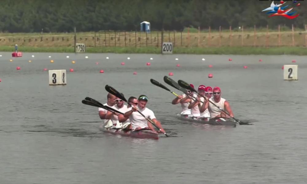 Омский спортсмен Владислав Литовка победил в состязаниях байдарок-четвёрок на Спартакиаде сильнейших 