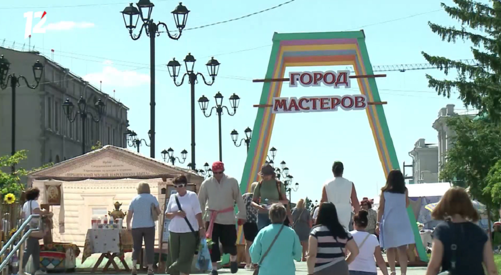 Фестиваль народных промыслов и ремёсел «Омск – город мастеров» открывается на Музейной