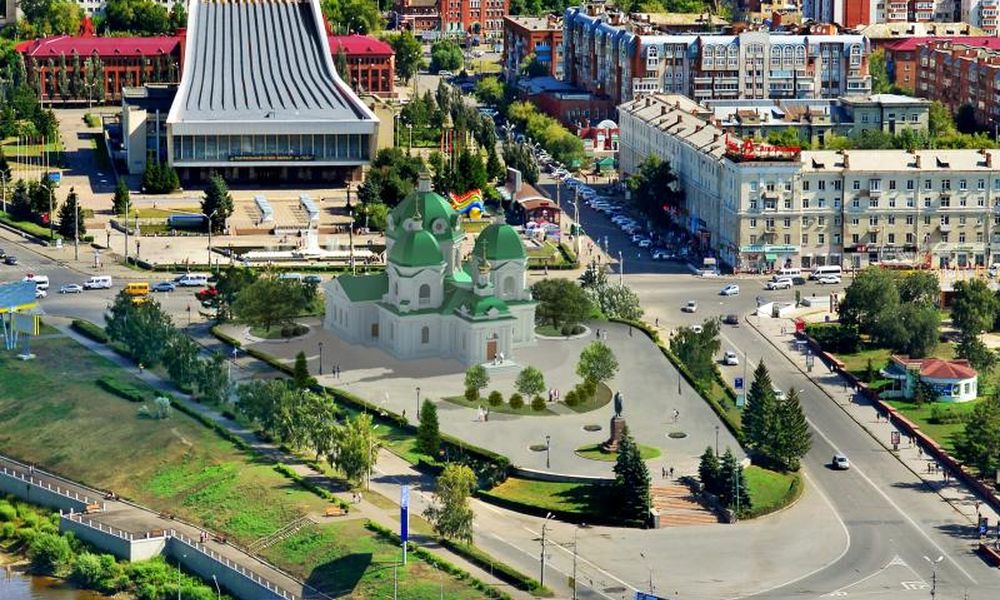 Строительство Свято-Ильинского собора в Омске отложено