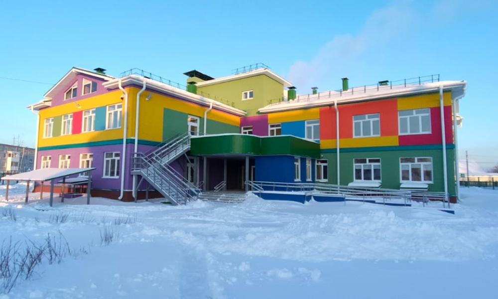 Детский сад в посёлке Иртышском готовят к сдаче в эксплуатацию 
