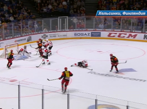 Омский "Авангард" обыграл финских "джокеров"