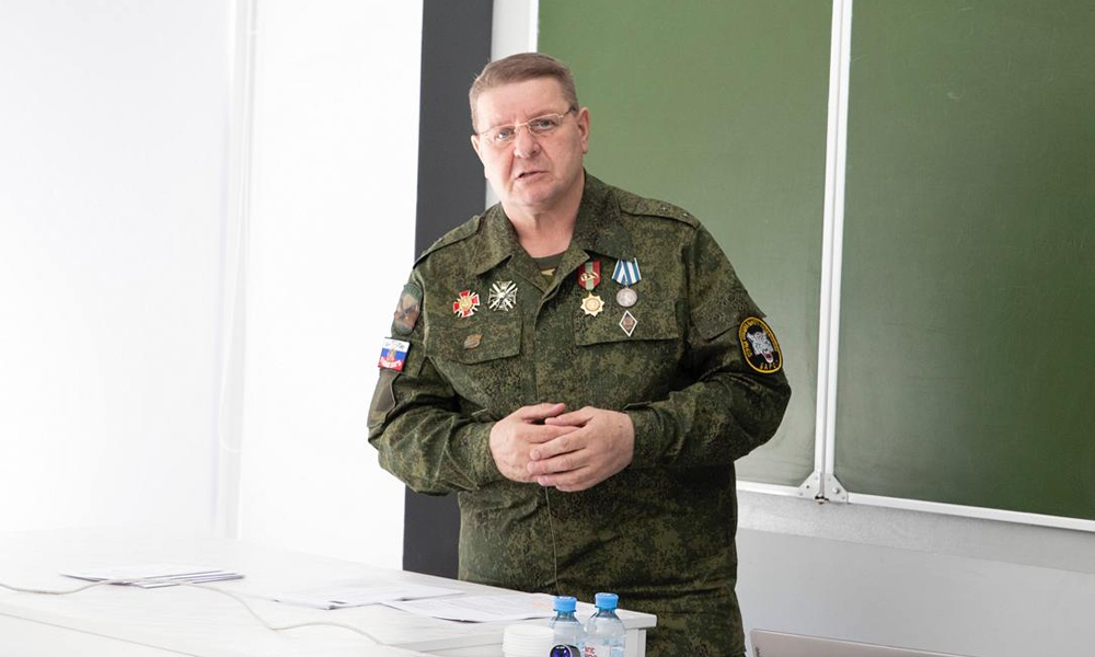 Участник программы «ПРОдвижение ГЕРОЕВ», ветеран СВО выступил на Всероссийской научной конференции