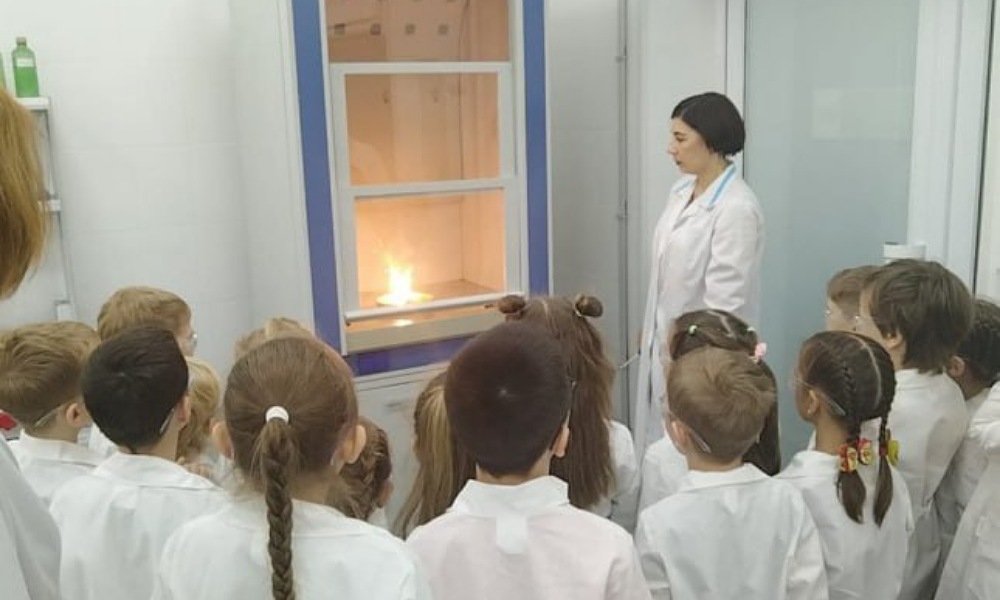 Воспитанники детского сада посетили Технопарк универсальных педагогических компетенций