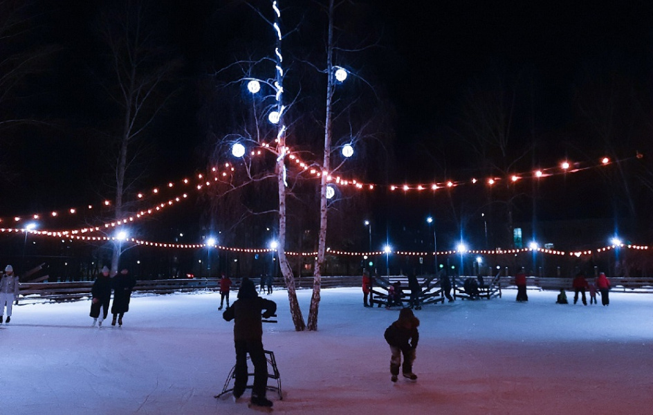 В Омске 7 января все желающие смогут бесплатно покататься на коньках 