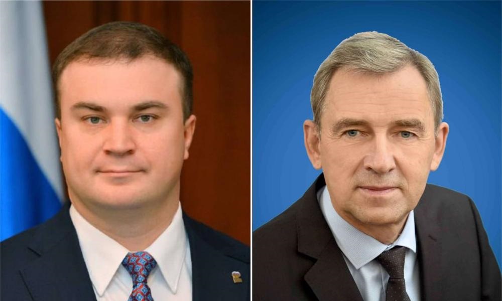 Виталий Хоценко и Александр Артемов поблагодарили социальных работников за их труд