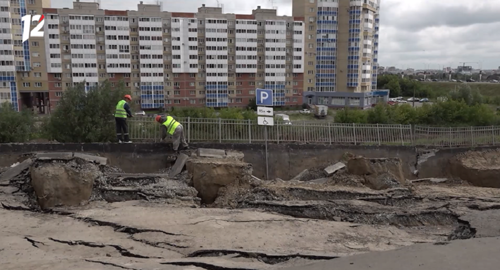 У дома на 3-й Енисейской в Омске появится новая подпорная стенка