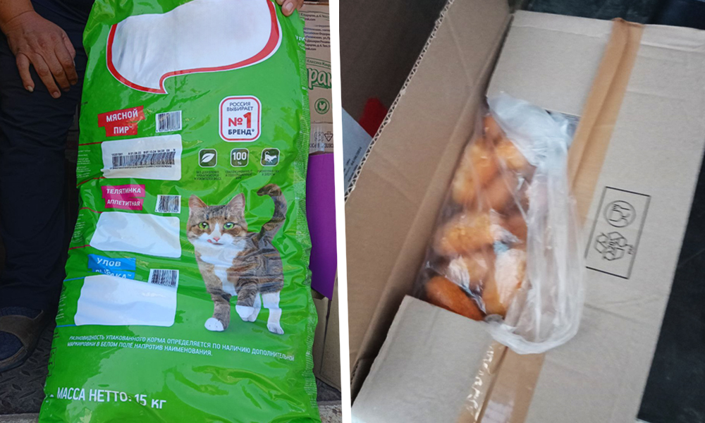 Из Омской области незаконно пытались вывезти в Казахстан кошачий корм и куриные полуфабрикаты 