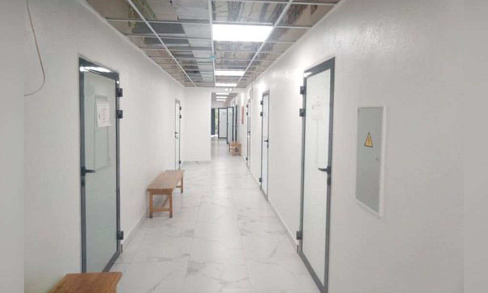 В омской поликлинике № 9 завершается капитальный ремонт