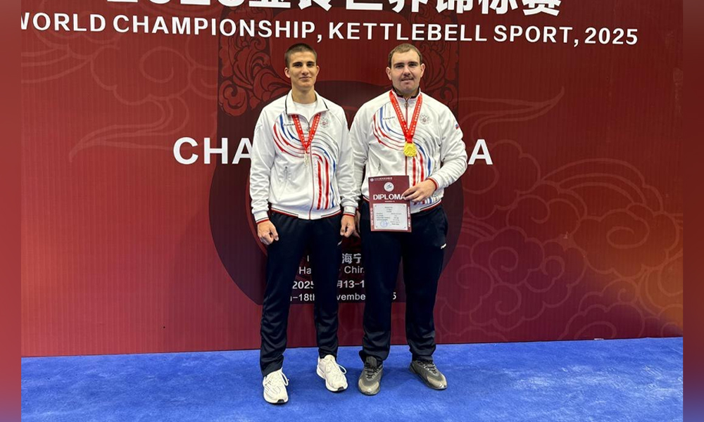 Омич Илья Кукшин завоевал золото на первенстве мира по гиревому спорту